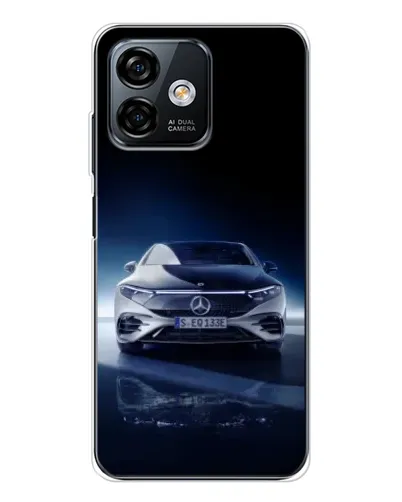 Чохол для Ulefone Note 16 Pro з картинкою «Нічний Mercedes EQ»