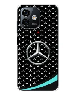 Чохол для Ulefone Note 16 Pro з картинкою «Mercedes — бірюзовий акцент»