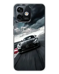 Чохол для Ulefone Note 16 Pro з картинкою «Гоночний Mercedes AMG»
