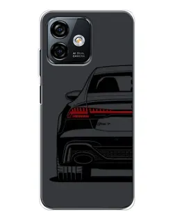 Чохол для Ulefone Note 16 Pro з картинкою «Задня частина Audi — арт»