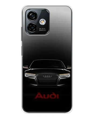 Чохол для Ulefone Note 16 Pro з картинкою «Audi — градієнтний контур»