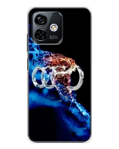Чохол для Ulefone Note 16 Pro з картинкою «Енергія лого Audi»