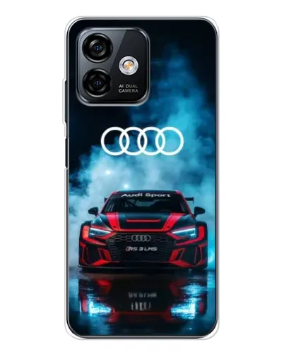 Чохол для Ulefone Note 16 Pro з картинкою «Audi Sport — неон»