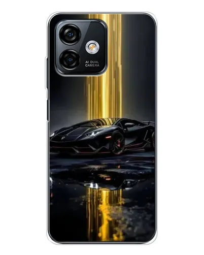 Чохол для Ulefone Note 16 Pro з картинкою «Нічний Lamborghini драйв»