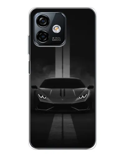 Чохол для Ulefone Note 16 Pro з картинкою «Lamborghini симетрія доріг»