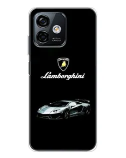 Чохол для Ulefone Note 16 Pro з картинкою «Логотип Lamborghini класика»