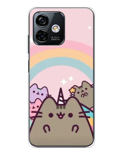 Чехол для Ulefone Note 16 Pro с картинкой «Единорог Pusheen» Чехол для Ulefone Note 16 Pro с картинкой «Единорог Pusheen»