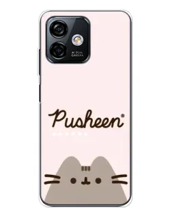 Чехол для Ulefone Note 16 Pro с картинкой «Pusheen логотип»