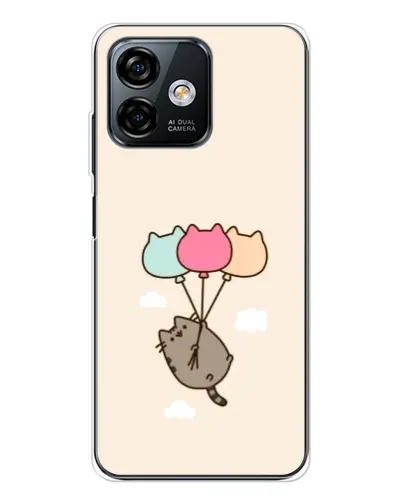 Чехол для Ulefone Note 16 Pro с картинкой «Пушин на шариках» Чехол для Ulefone Note 16 Pro с картинкой «Пушин на шариках»
