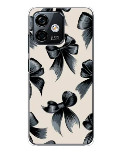Чохол для Ulefone Note 16 Pro з картинкою «Банти Coquette»