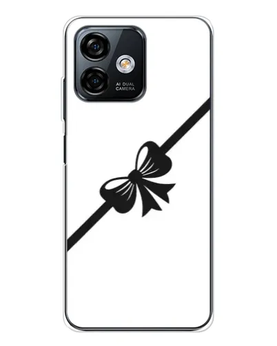 Чохол для Ulefone Note 16 Pro з картинкою «Діагональний бант»