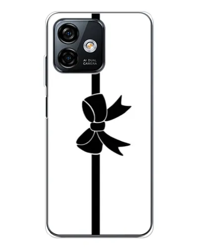 Чохол для Ulefone Note 16 Pro з картинкою «Вертикальний бант»