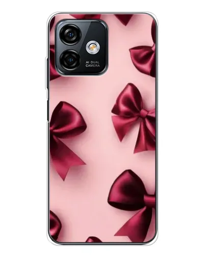 Чохол для Ulefone Note 16 Pro з картинкою «Бордовий атлас»