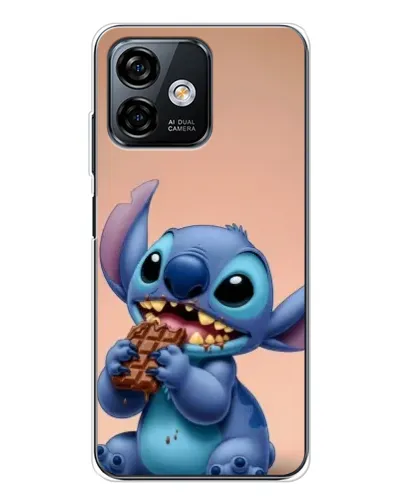 Чехол для Ulefone Note 16 Pro с картинкой «Стич ест шоколад» Чехол для Ulefone Note 16 Pro с картинкой «Стич ест шоколад»