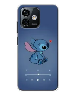 Чехол для Ulefone Note 16 Pro с картинкой «Музыкальный Stitch»