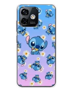Чехол для Ulefone Note 16 Pro с картинкой «Паттерн со Стичем»