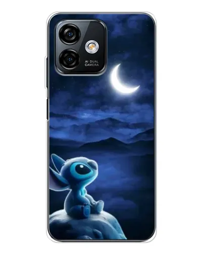 Чехол для Ulefone Note 16 Pro с картинкой «Лунная ночь Стича» Чехол для Ulefone Note 16 Pro с картинкой «Лунная ночь Стича»