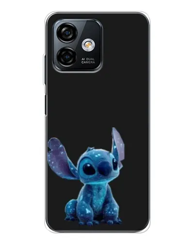 Чехол для Ulefone Note 16 Pro с картинкой «Стич на черном» Чехол для Ulefone Note 16 Pro с картинкой «Стич на черном»