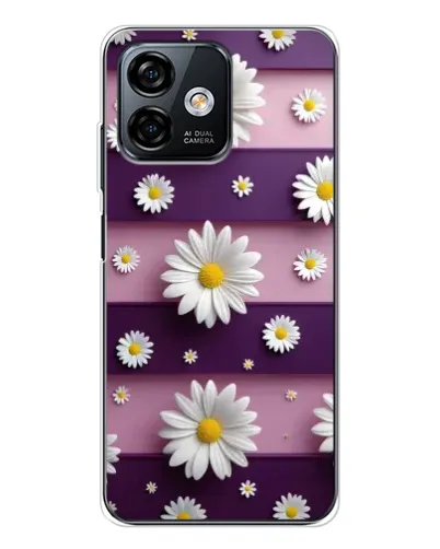 Чохол для Ulefone Note 16 Pro з картинкою «Ромашки на фіолетовому» Чохол для Ulefone Note 16 Pro з картинкою «Ромашки на фіолетовому»