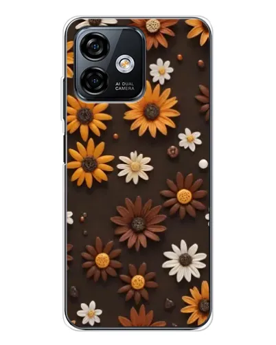 Чохол для Ulefone Note 16 Pro з картинкою «Візерунок з маленьких соняшників» Чохол для Ulefone Note 16 Pro з картинкою «Візерунок з маленьких соняшників»
