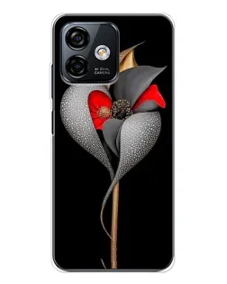 Чохол для Ulefone Note 16 Pro з картинкою «Срібна фантазійна квітка» Чохол для Ulefone Note 16 Pro з картинкою «Срібна фантазійна квітка»