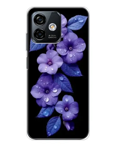Чохол для Ulefone Note 16 Pro з картинкою «Фіолетові квіти з росою» Чохол для Ulefone Note 16 Pro з картинкою «Фіолетові квіти з росою»