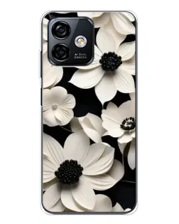 Чохол для Ulefone Note 16 Pro з картинкою «Об'ємні білі квіти» Чохол для Ulefone Note 16 Pro з картинкою «Об'ємні білі квіти»