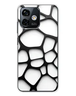 Чохол для Ulefone Note 16 Pro з картинкою «Біла об'ємна сітка» Чохол для Ulefone Note 16 Pro з картинкою «Біла об'ємна сітка»