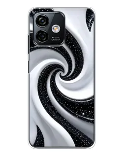 Чохол для Ulefone Note 16 Pro з картинкою «Чорно-біла спіраль» Чохол для Ulefone Note 16 Pro з картинкою «Чорно-біла спіраль»