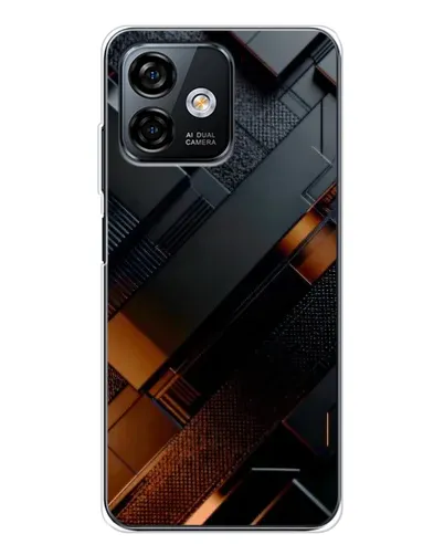 Чохол для Ulefone Note 16 Pro з картинкою «Чорні геометричні блоки» Чохол для Ulefone Note 16 Pro з картинкою «Чорні геометричні блоки»