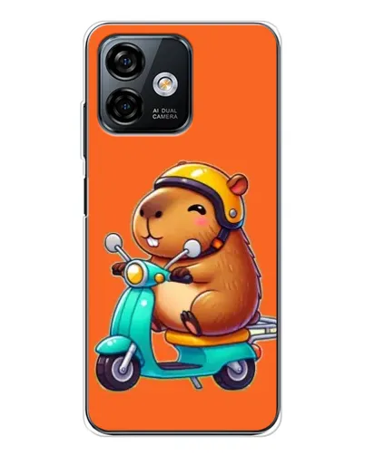 Чехол для Ulefone Note 16 Pro с картинкой «Капибара на скутере» Чехол для Ulefone Note 16 Pro с картинкой «Капибара на скутере»