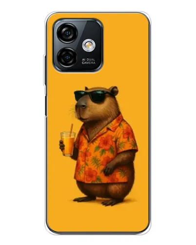 Чехол для Ulefone Note 16 Pro с картинкой «Капибара на отдыхе» Чехол для Ulefone Note 16 Pro с картинкой «Капибара на отдыхе»