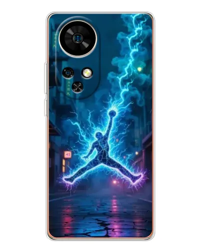 Чехол для Ulefone Note 17 Pro с картинкой «Jordan Gold Jumpman» Чехол для Ulefone Note 17 Pro с картинкой «Jordan Gold Jumpman»