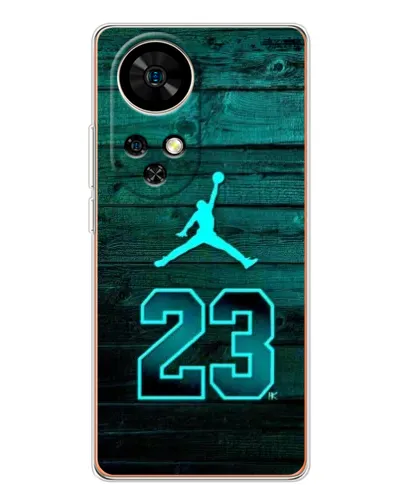 Чехол для Ulefone Note 17 Pro с картинкой «Jordan Cyan 23» Чехол для Ulefone Note 17 Pro с картинкой «Jordan Cyan 23»