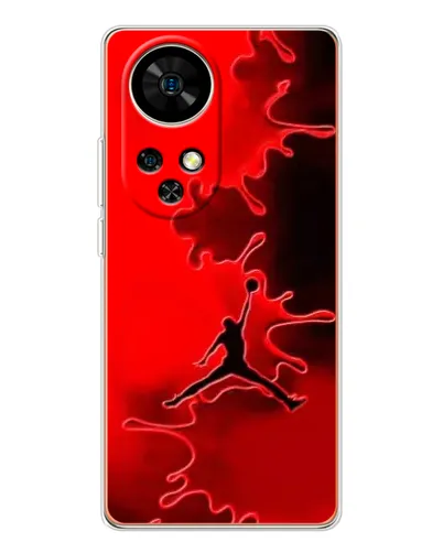 Чехол для Ulefone Note 17 Pro с картинкой «Jordan Red Smoke» Чехол для Ulefone Note 17 Pro с картинкой «Jordan Red Smoke»
