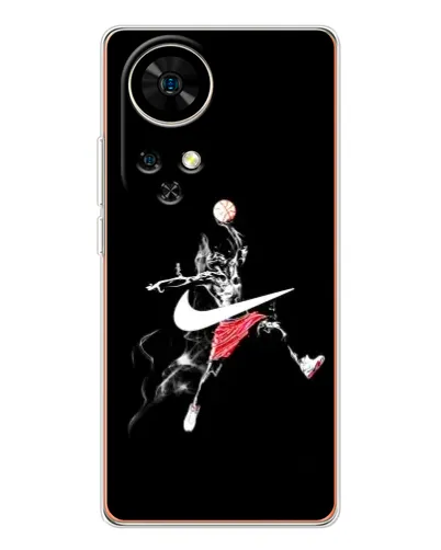 Чехол для Ulefone Note 17 Pro с картинкой «Jordan Jumpman» Чехол для Ulefone Note 17 Pro с картинкой «Jordan Jumpman»