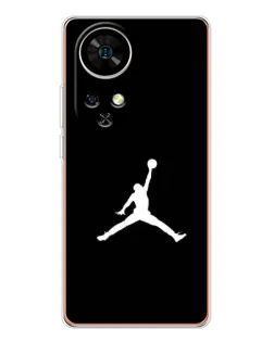 Чехол для Ulefone Note 17 Pro с картинкой «Jordan Silhouette»