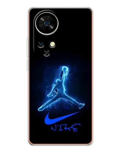 Чехол для Ulefone Note 17 Pro с картинкой «Jordan Neon Blue» Чехол для Ulefone Note 17 Pro с картинкой «Jordan Neon Blue»