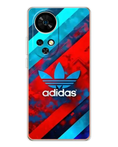 Чехол для Ulefone Note 17 Pro с картинкой «Абстракция Adidas»