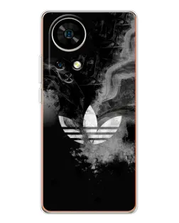 Чехол для Ulefone Note 17 Pro с картинкой «Абстрактный дым Adidas» Чехол для Ulefone Note 17 Pro с картинкой «Абстрактный дым Adidas»