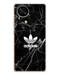 Чехол для Ulefone Note 17 Pro с картинкой «Белый мрамор Adidas» Чехол для Ulefone Note 17 Pro с картинкой «Белый мрамор Adidas»