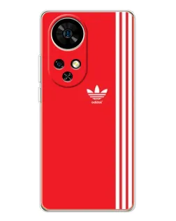 Чехол для Ulefone Note 17 Pro с картинкой «Красный минимализм Adidas» Чехол для Ulefone Note 17 Pro с картинкой «Красный минимализм Adidas»