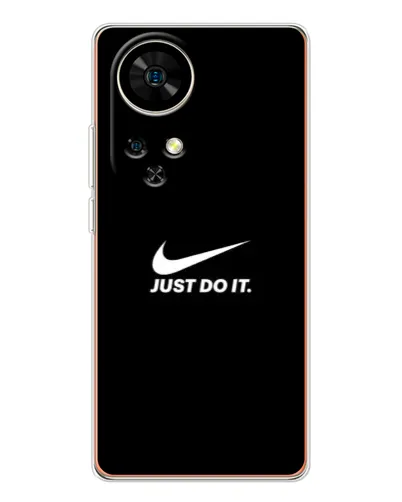 Чехол для Ulefone Note 17 Pro с картинкой «Минимализм от Nike»
