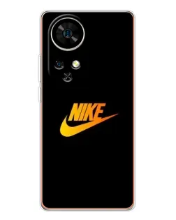 Чехол для Ulefone Note 17 Pro с картинкой «Золотой логотип Nike»