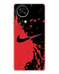 Чохол для Ulefone Note 17 Pro з картинкою «Червоні бризки Nike» Чохол для Ulefone Note 17 Pro з картинкою «Червоні бризки Nike»