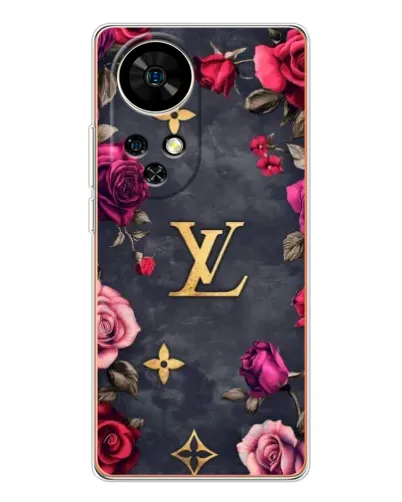 Чехол для Ulefone Note 17 Pro с картинкой «Цветочный Louis Vuitton» Чехол для Ulefone Note 17 Pro с картинкой «Цветочный Louis Vuitton»