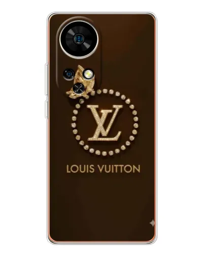 Чехол для Ulefone Note 17 Pro с картинкой «LV — золотая печать» Чехол для Ulefone Note 17 Pro с картинкой «LV — золотая печать»