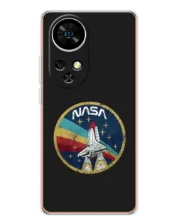 Чехол для Ulefone Note 17 Pro с картинкой «NASA — эмблема миссии»