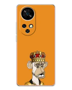 Чехол для Ulefone Note 17 Pro с картинкой «Золотая обезьяна Bored Ape»