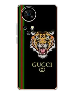 Чехол для Ulefone Note 17 Pro с картинкой «Тигр Gucci»